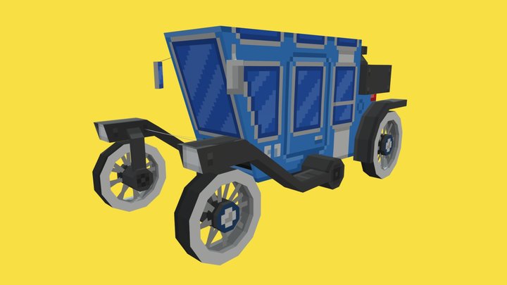 Low-Poly - Coupris Kineema 3D Model