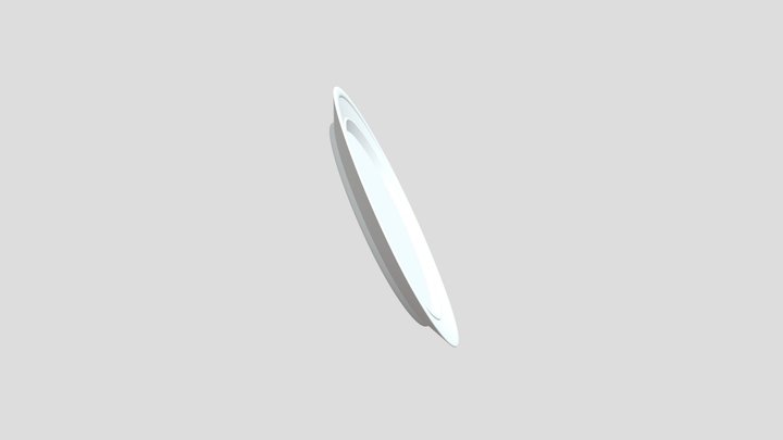 Ceramic Plate 3D Model