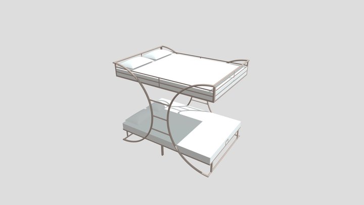 Bed 0005 3D Model
