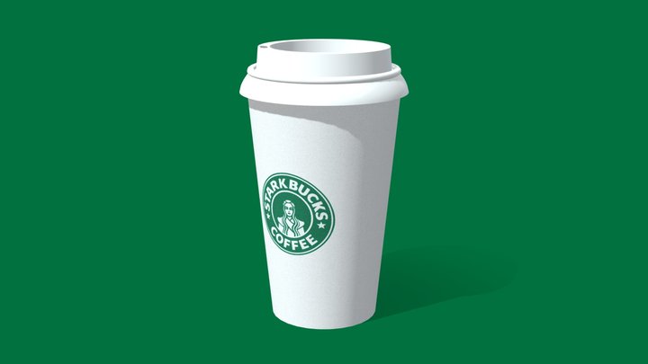 Starkbucks cup – Modelo 3D gratuito STL