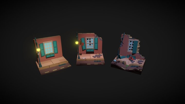 XYZ (ДЗ: Повреждения) 3D Model