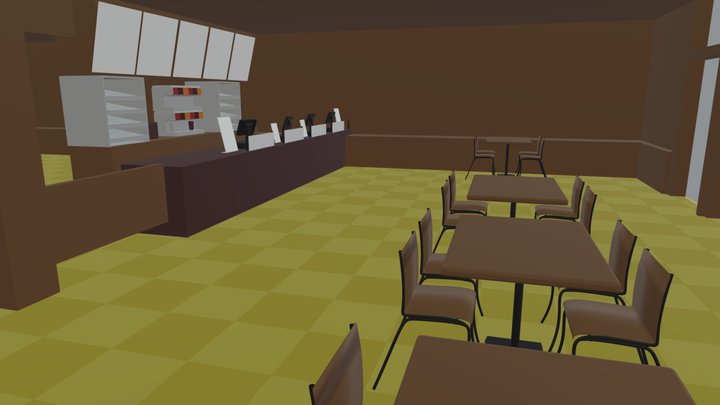Restaurant 3D Model