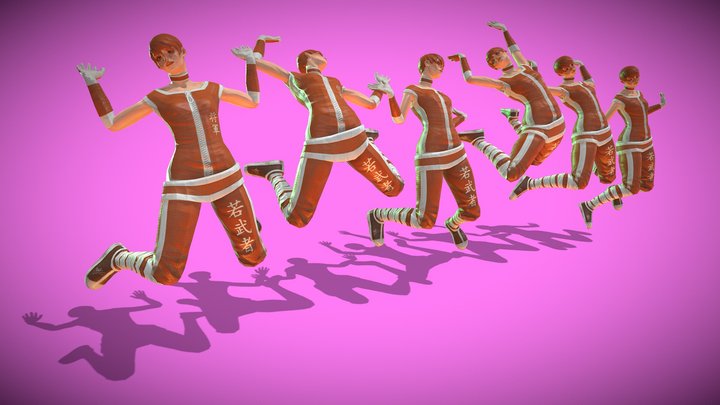 Jumping 3D models - Sketchfab