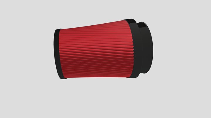 Racing Air Filter 3D Model