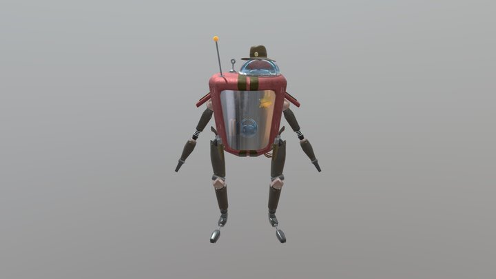 Drusty the Last Gunslinger. (Contest sub) 3D Model