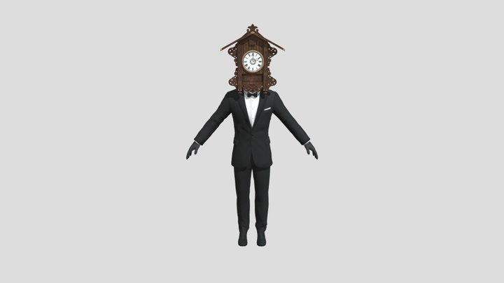 Cuckoo Clockman 3D Model