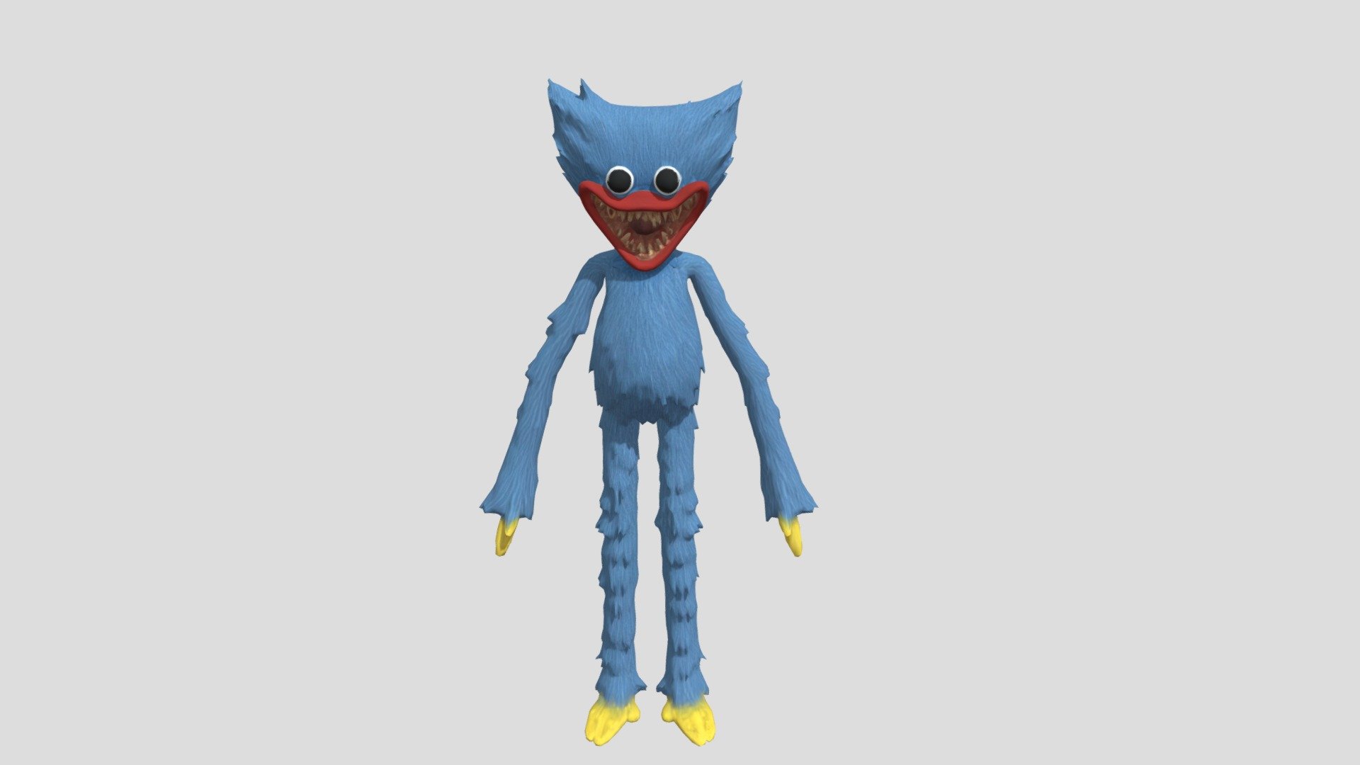 Poppy Playtime Huggy Wuggy poppy playtime - 3D model by KAG3D [59c6f8c ...