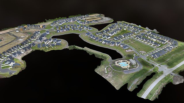 Lindera Preserve, Sept. 2015 3D Model