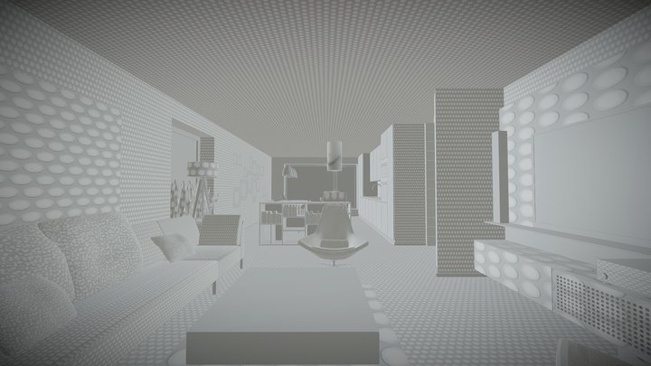 Zahorska dom 1 3D Model
