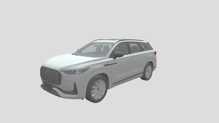 2024 Cherry Tiggo 9 Pro – Kostenloses 3D-Modell STL