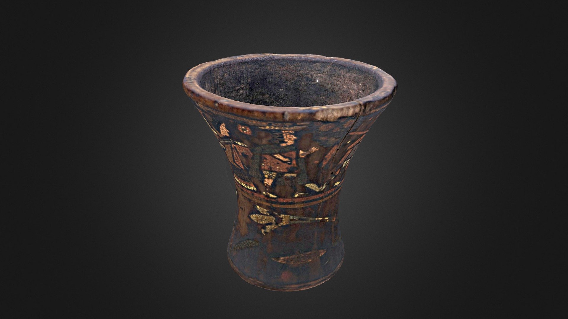Kero  Época Virreinal S. XVII — Sketchfab embed 3D viewer