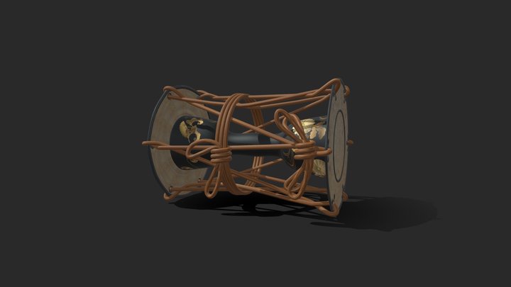 Kotuzumi 小鼓 3D Model