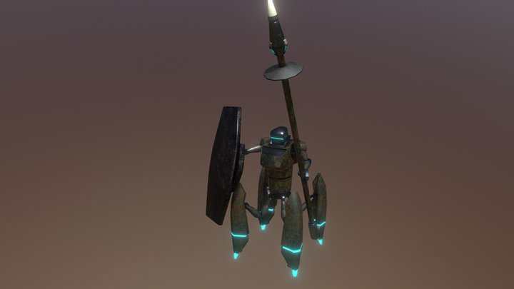 Lancer Robot 3D Model