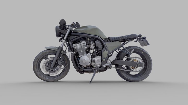 3D cafe racer custom build model - TurboSquid 1560236