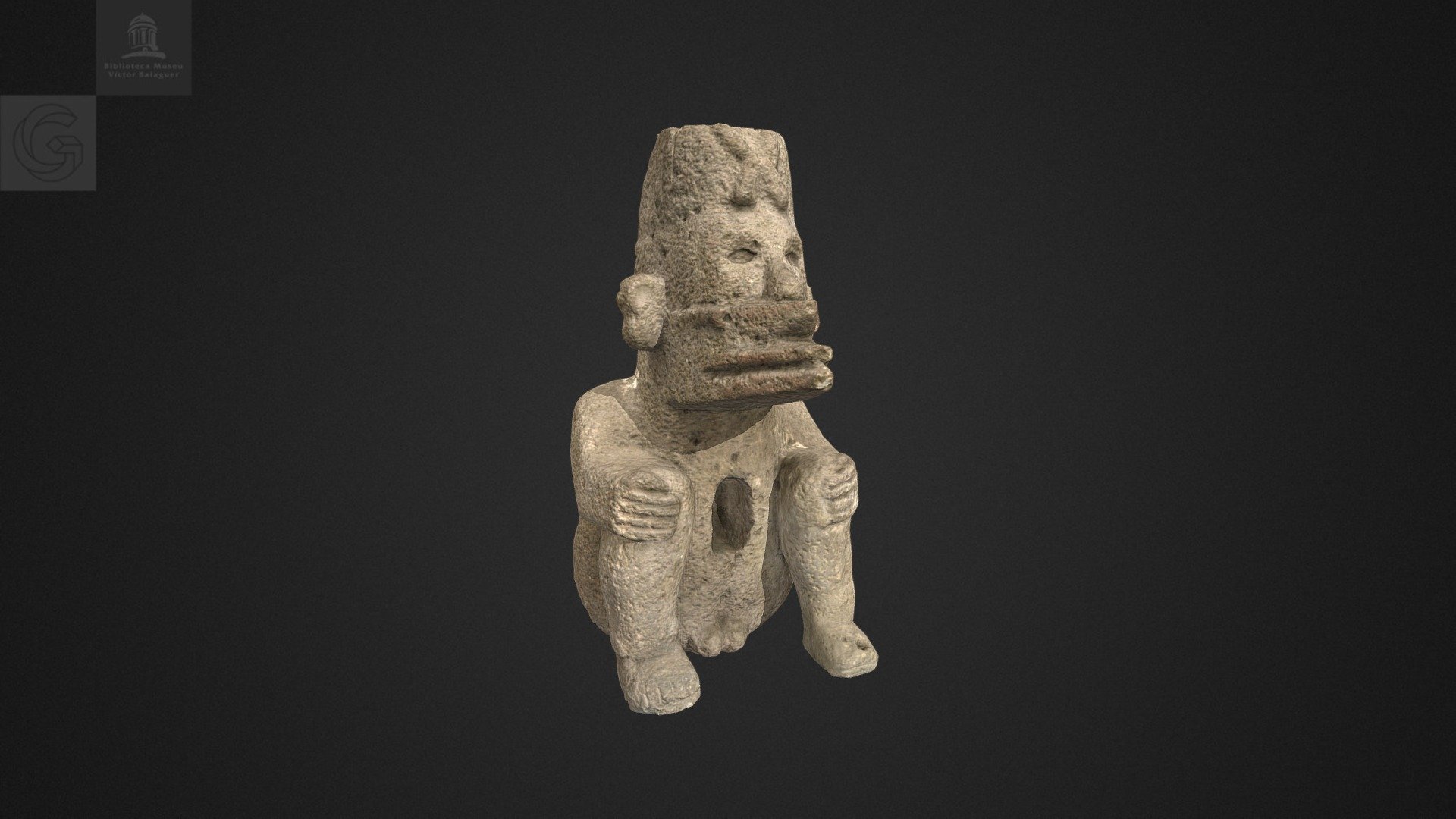 Ehécatl-Quetzalcóatl, BMVB — Sketchfab embed 3D viewer