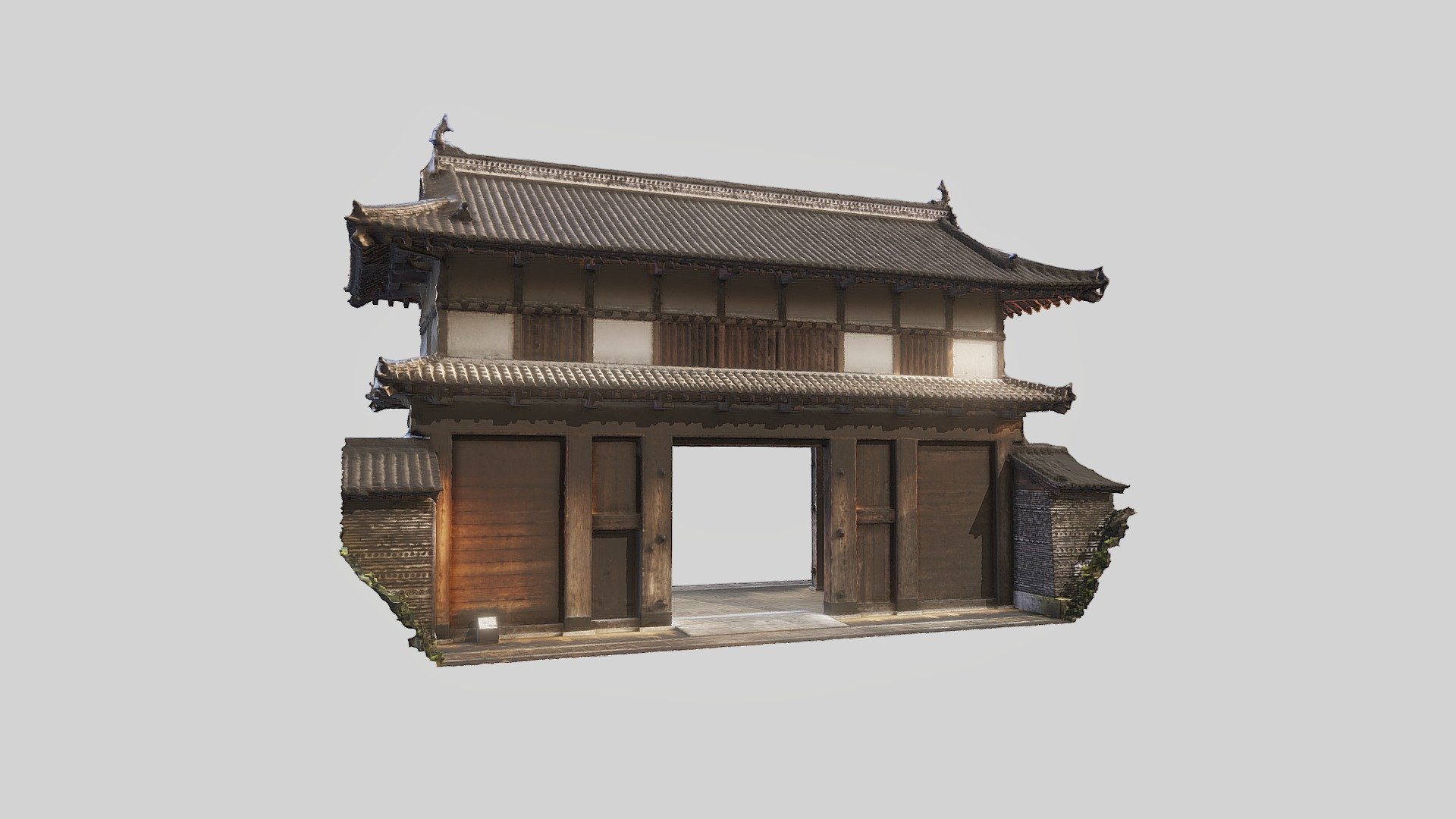 水戸城大手門 — Sketchfab embed 3D viewer