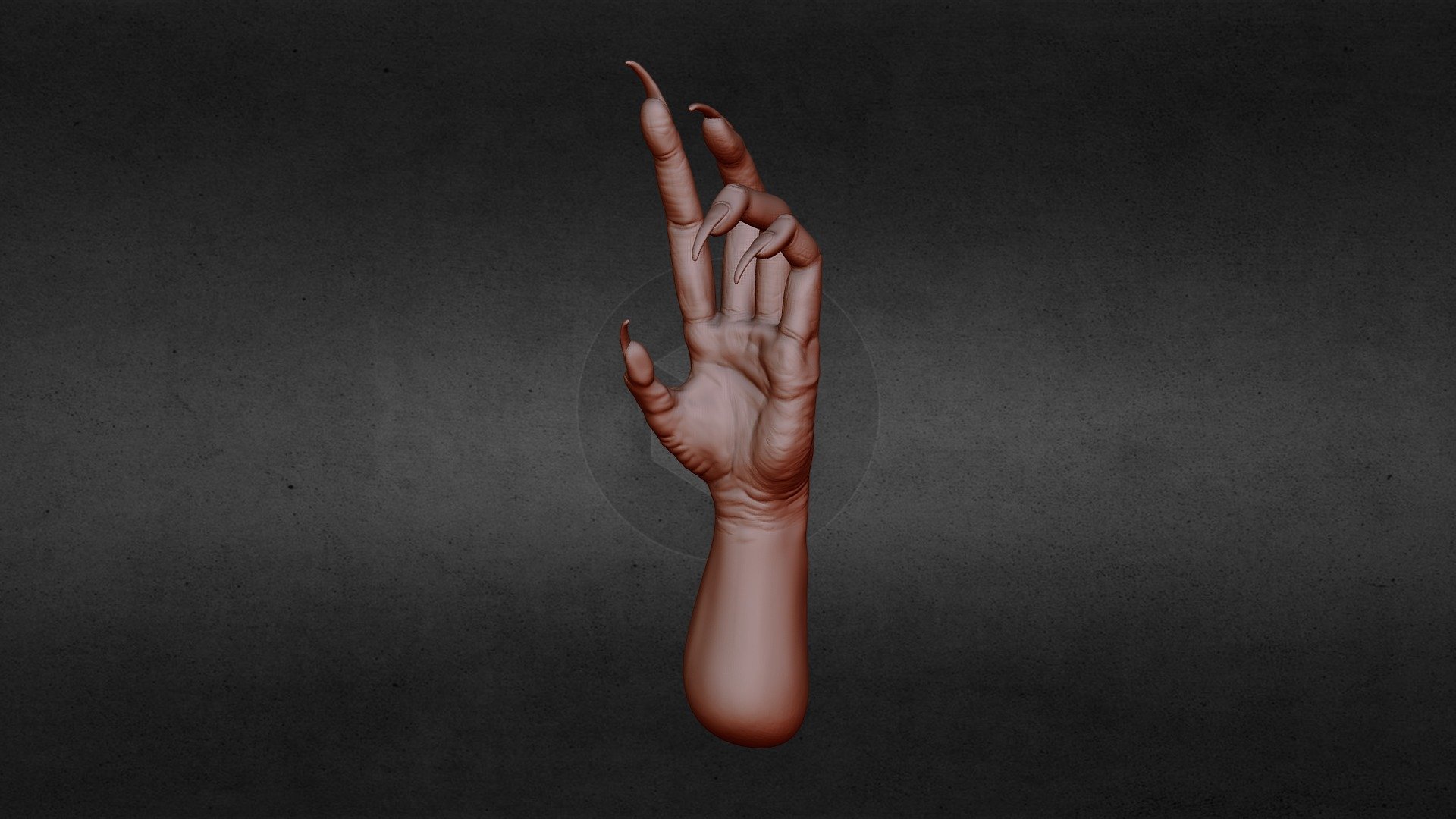 Creature Hand - 3D model by phrmster (@phrx) [59cb84d] - Sketchfab