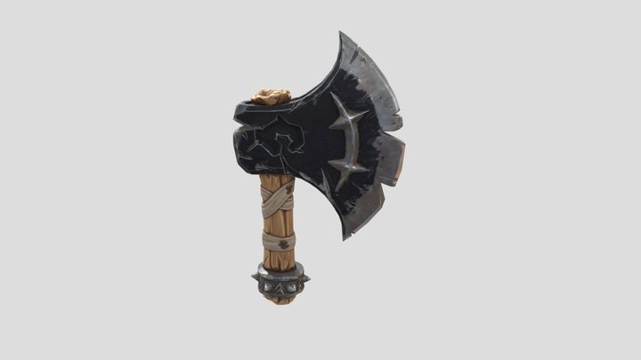 axe practise jayde 3D Model