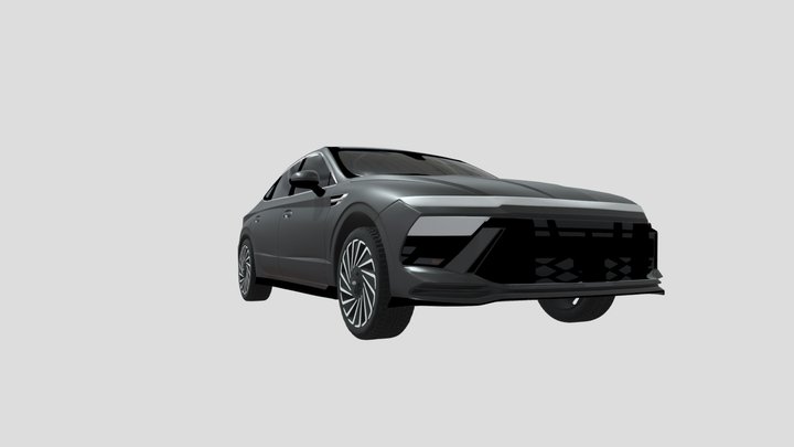 2024 Hyundai Sonata 3D Model