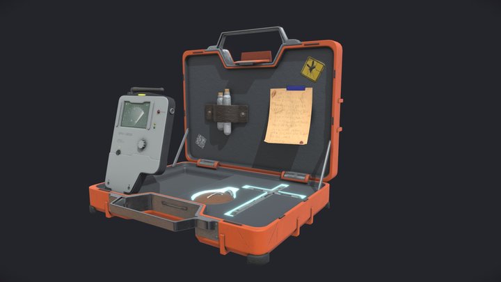 Vampire Hunter Suitcase 3D Model