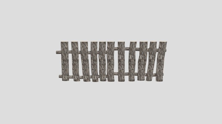 Забор (1) 3D Model