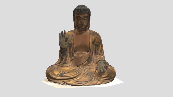 Amida Nyorai Zazou_1 3D Model