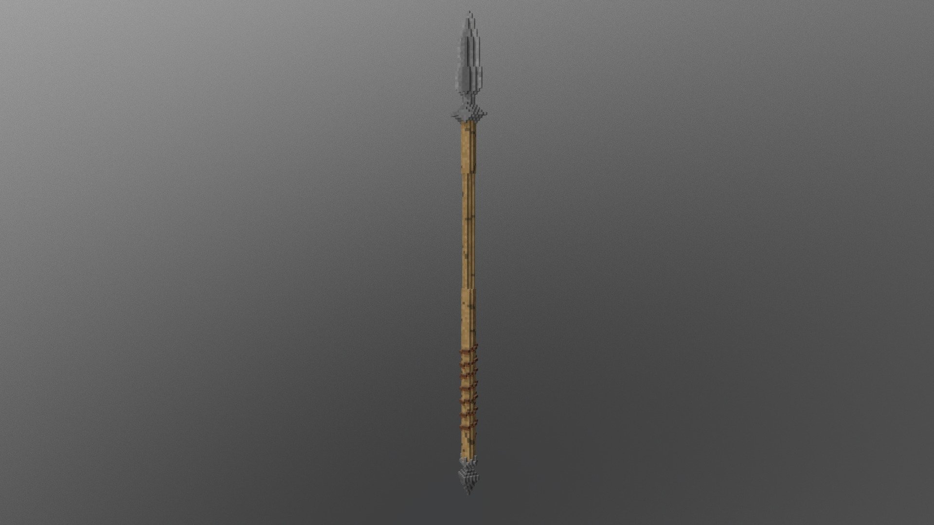 Spear in Minecraft - Buy Royalty Free 3D model by LevStoy [59cdea2 ...