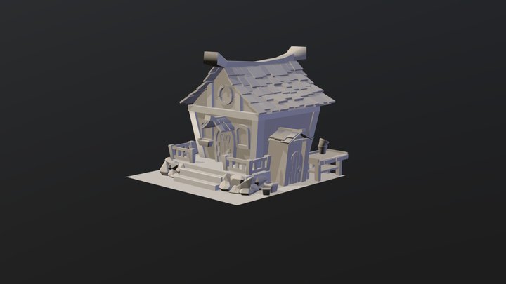 Granmother's house 3D Model