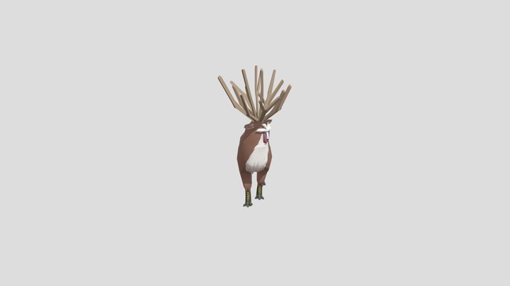 Folder assignment - Forest Spirit 3D Model