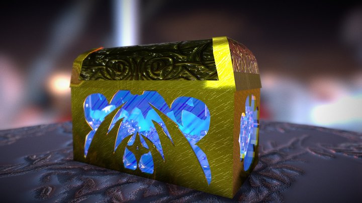 Time Travelers Chest [ANIMATED] 3D Model