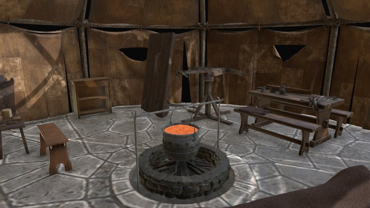 Warriors Tent – Free 3D Model STL