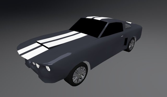 Shelby GT500 63 3D Model