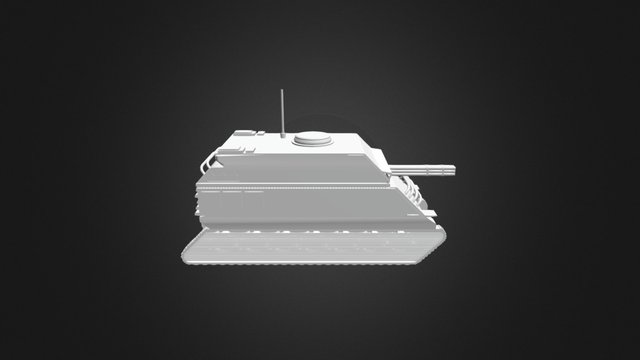 tank3_obj_1.3 3D Model