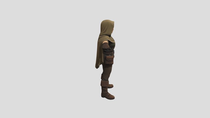 Female Adventure by Tripo – Modello 3D gratuito STL