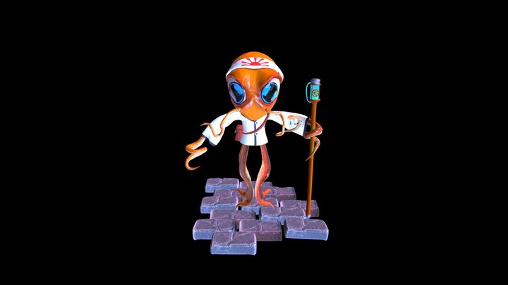 Dr Calamari 3D Model