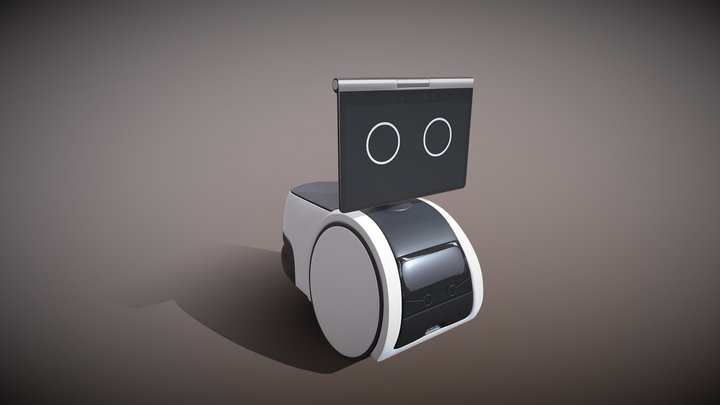 AI Cute Robot 3D Model