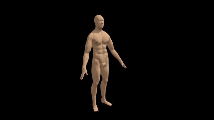 male_low 3D Model