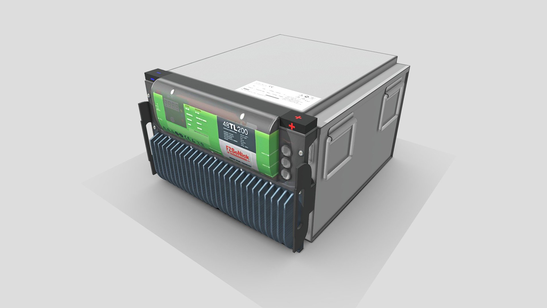 Battery 48TL200 - Download Free 3D model by ismadi (@abgnokia) [59d651b ...