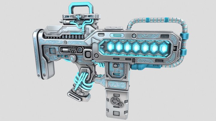 Plasma.Pulse_Blaster_ᛝ𐌈-✗-𐌈ᛝ_Gamma – Modello 3D gratuito STL