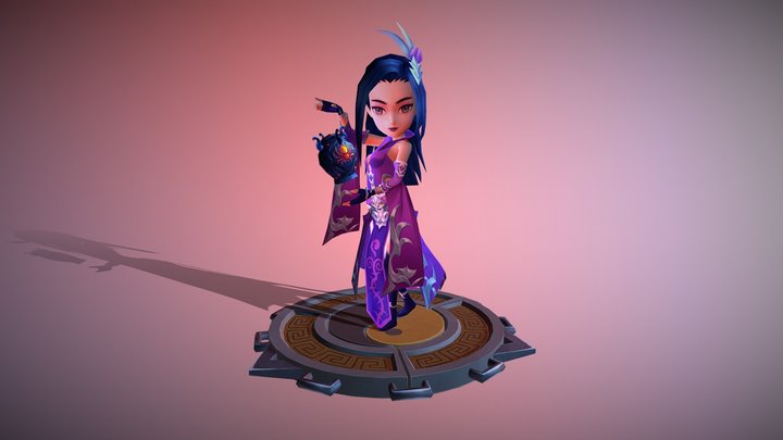 3D_Character_A_Tu 3D Model