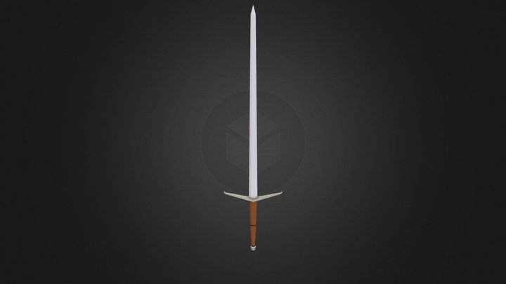 Iron sword 3D Model
