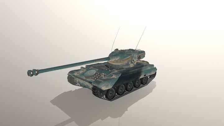 AMX 13 105 3D Model
