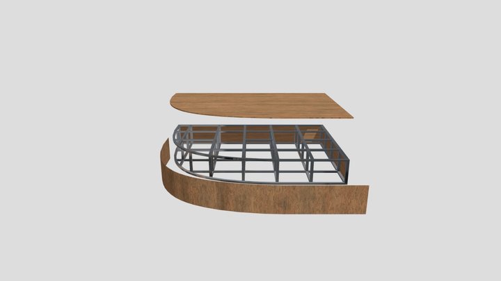 Stage structure 3D Model