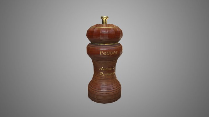 Pepper_Grinder 3D Model