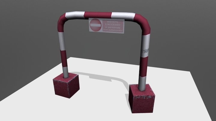 3D_Prop_AccesDenied 3D Model
