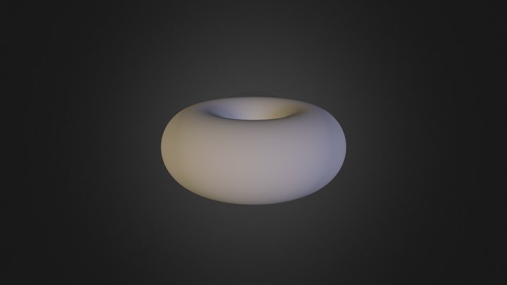 Screw up the donut 3D Model