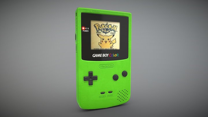 Nintendo Game Boy Color (Personal) 3D Model