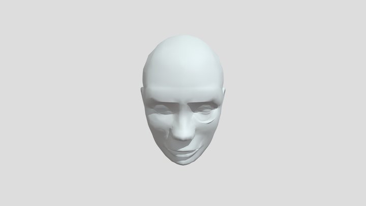 Character Model - Face 3D Model