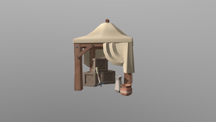 Excavation Tent – Modelo 3D gratuito STL