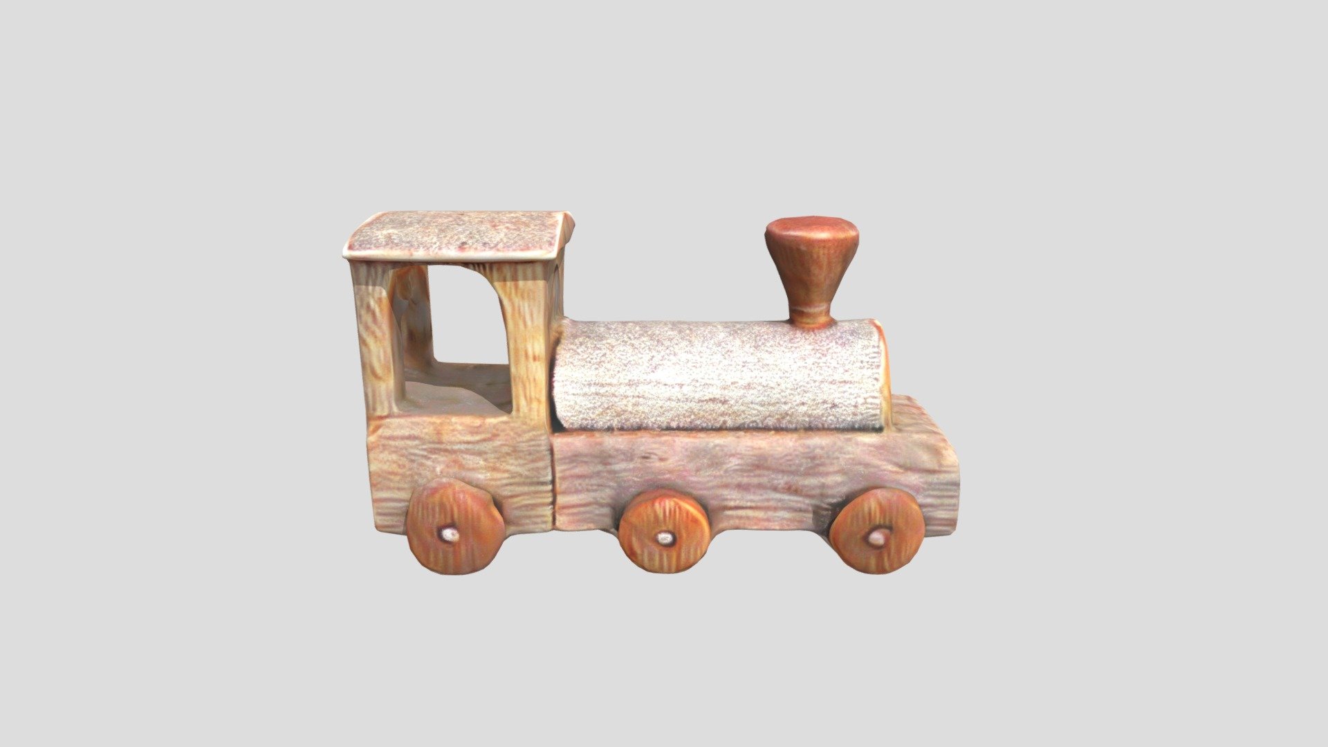 A Wooden Toy Train L - Download Free 3D model by stefanorivera [59dda9c ...